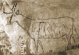 Folklore Mythology Culture - cave art at Creswell Crags